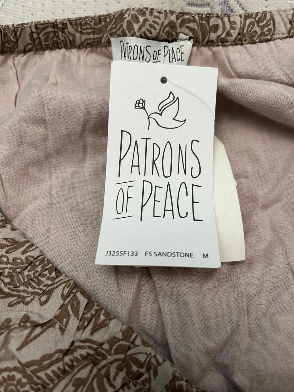 Patrons of peace dress